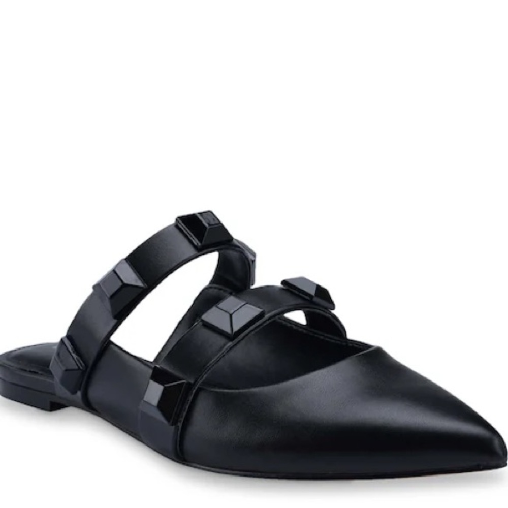 NIB Marc Fisher Black Mule Size 8